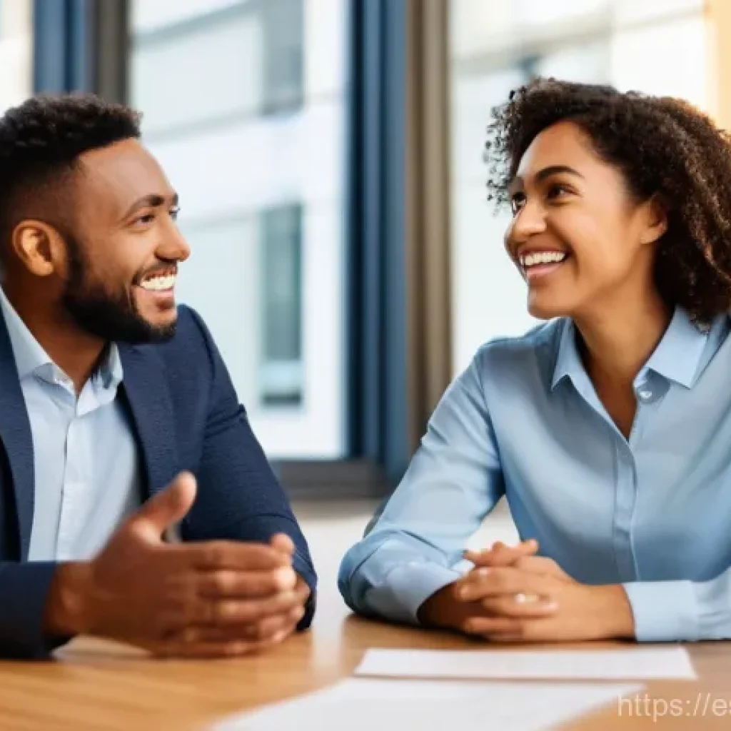 약한 연결을 통해 직장 내 다양성 증진하기 - **Prompt 1: The Spark of Connection**
    "A vibrant, eye-level shot inside a bustling, modern co-wo...