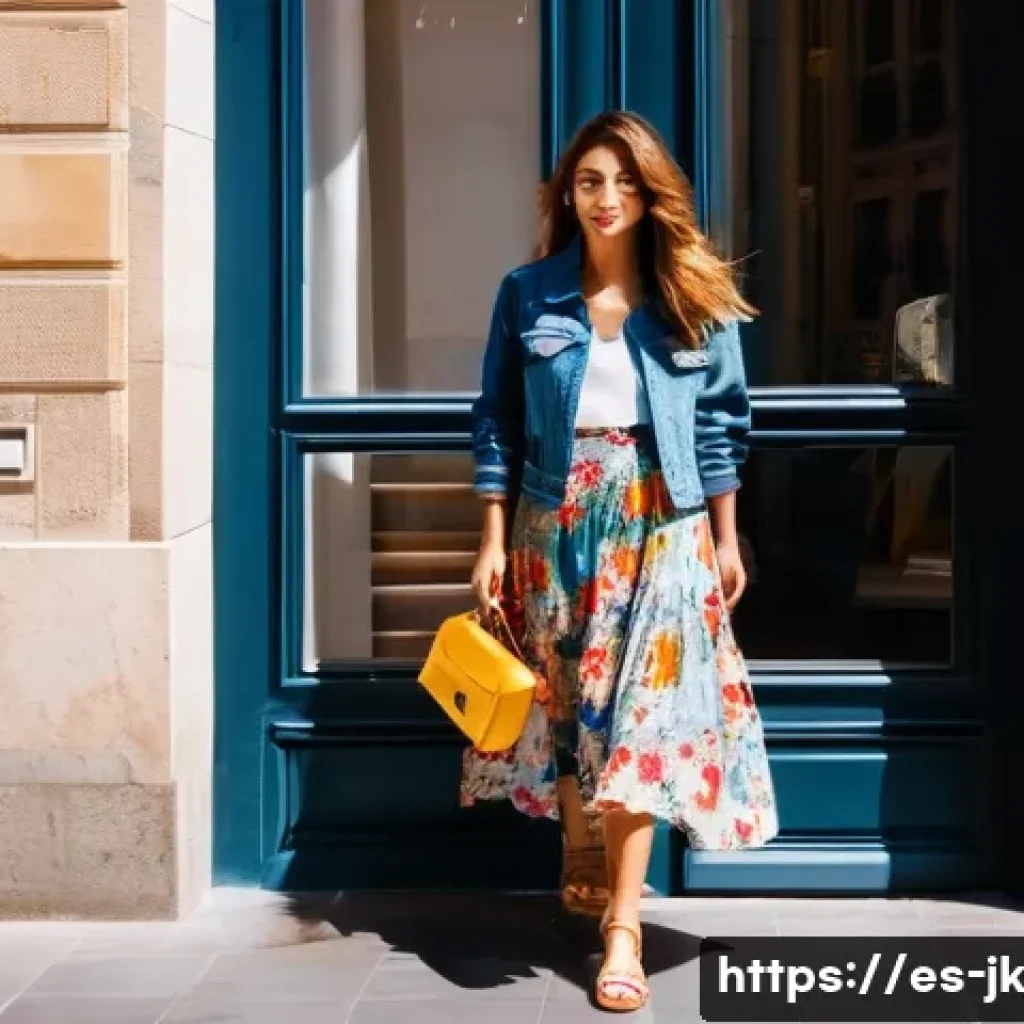 약한 연결 활용을 위한 소셜 미디어 전략 - **Prompt:** A young woman in her early 20s, strolling along a vibrant street in Barcelona, Spain. Sh...